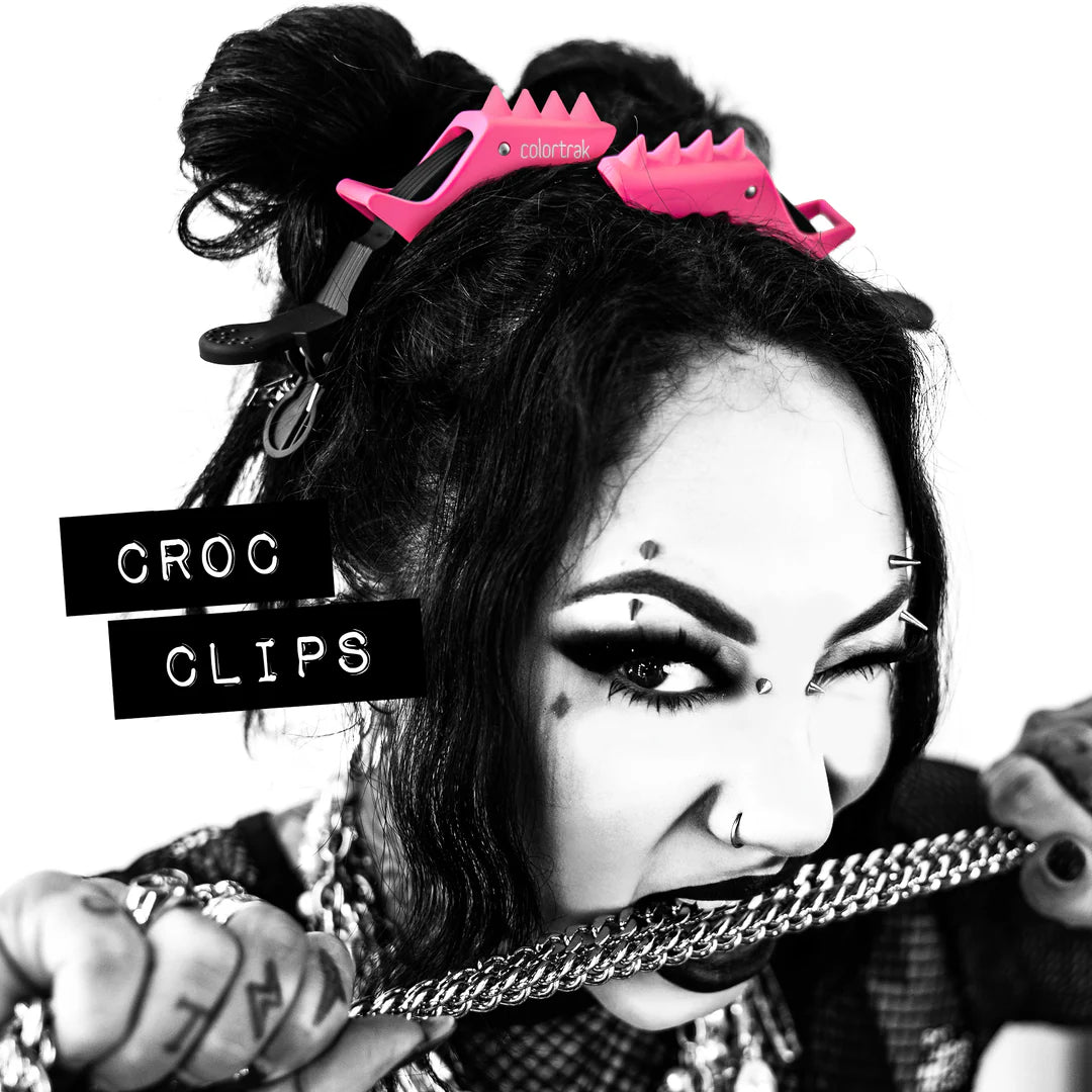 Punks Not Dead - Rubberized Croc Clips