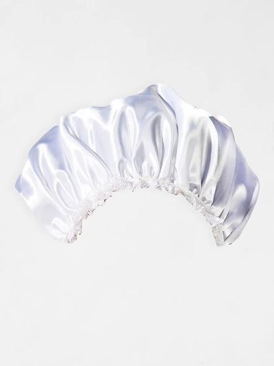 BETTY DAIN CREATIONS - Satinette Sleep Cap - White