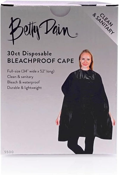 BETTY DAIN CREATIONS - 30ct Disposable Bleachproof Cape