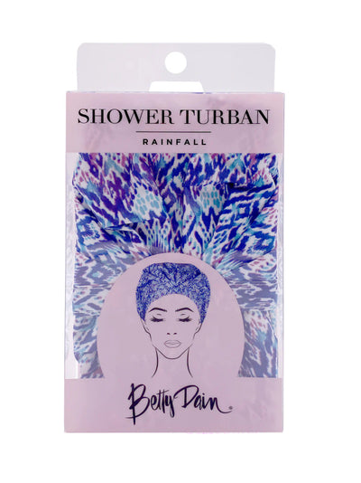 BETTY DAIN CREATIONS - Rainfall Shower Turban Shower Cap