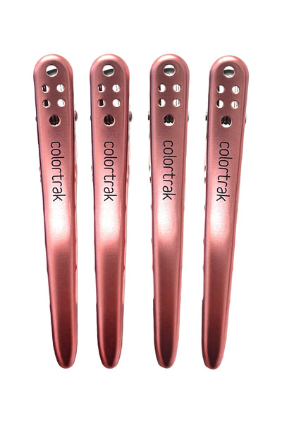 Rose Gold Clips - 4pk