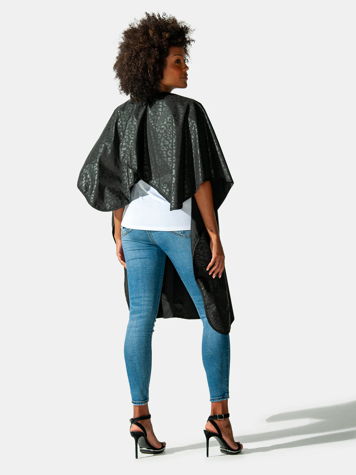 BETTY DAIN CREATIONS - Black Jaguar Bleach Proof All Purpose Cape