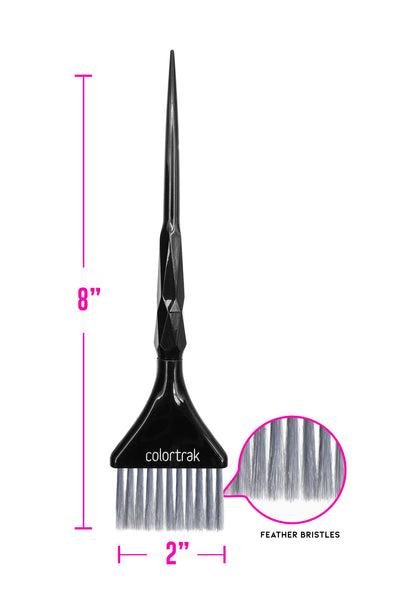 Black Diamond Hair Color Brushes - 2 Pack
