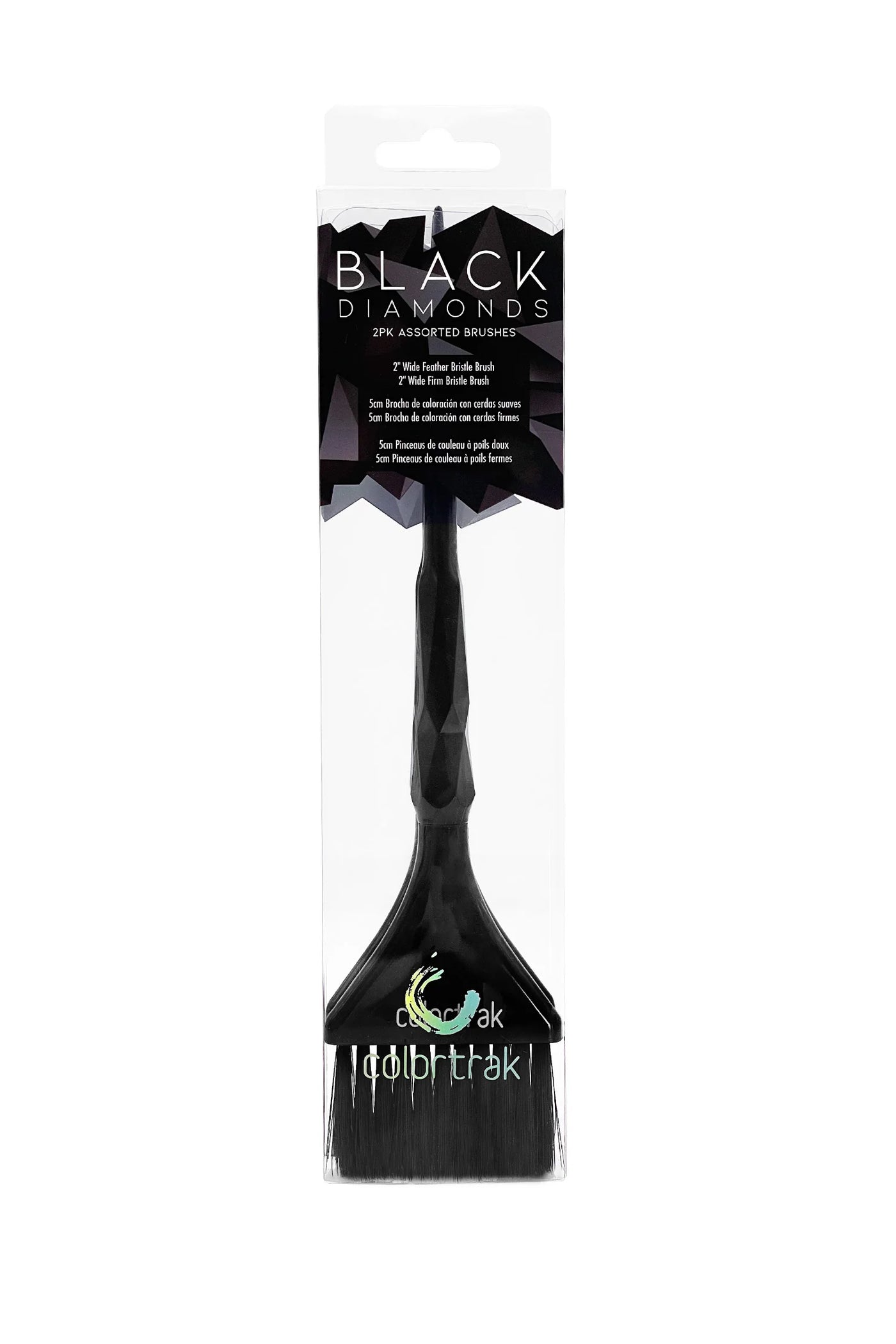 Black Diamond Hair Color Brushes - 2 Pack