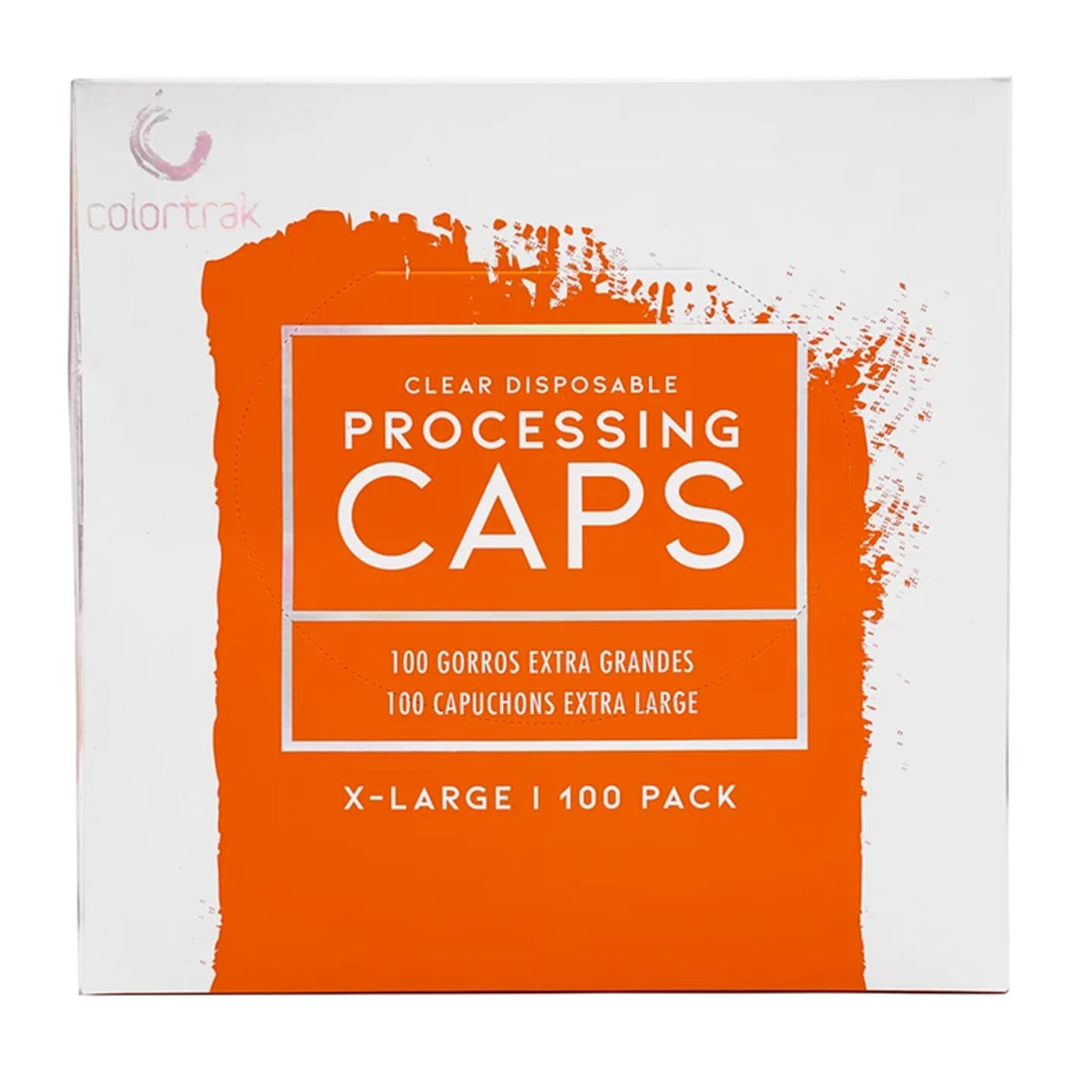 Clear Disposable Processing Caps - XL 100pk Dispenser Pack