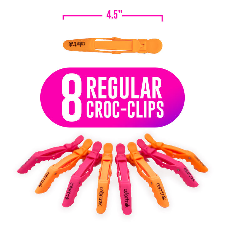 Rubberized Croc Clips 12pk