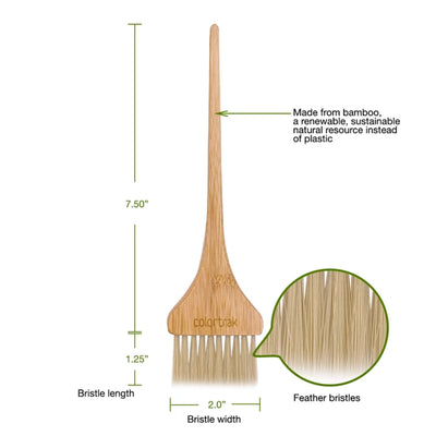 Eco Collection Bamboo Brushes 2pk