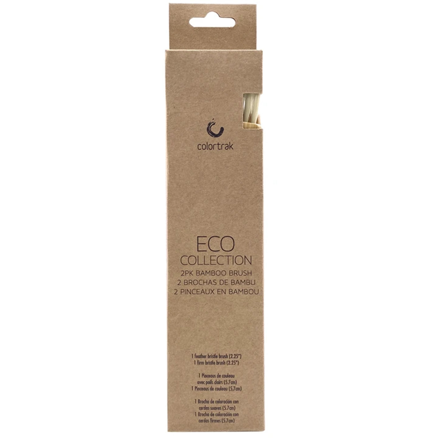 Eco Collection Bamboo Brushes 2pk