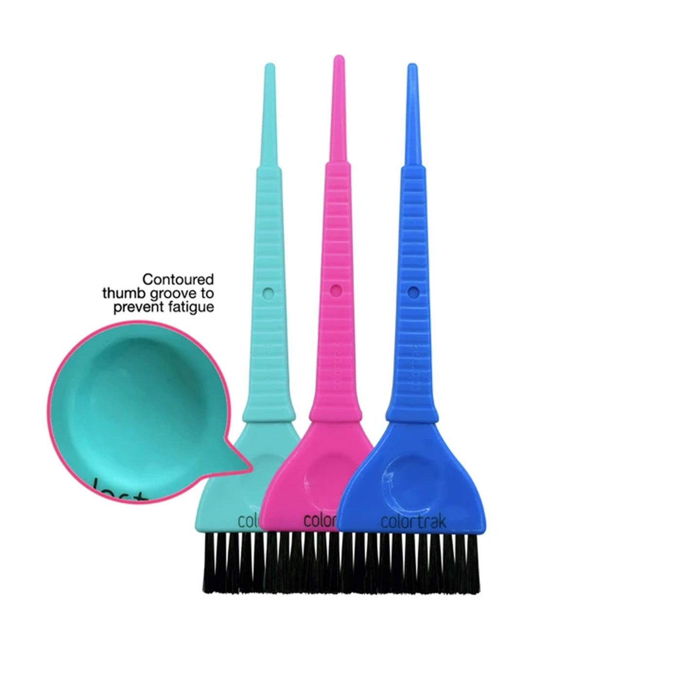 Wide Color Brushes 3pk