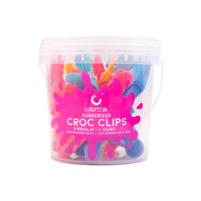 Rubberized Croc Clips 12pk