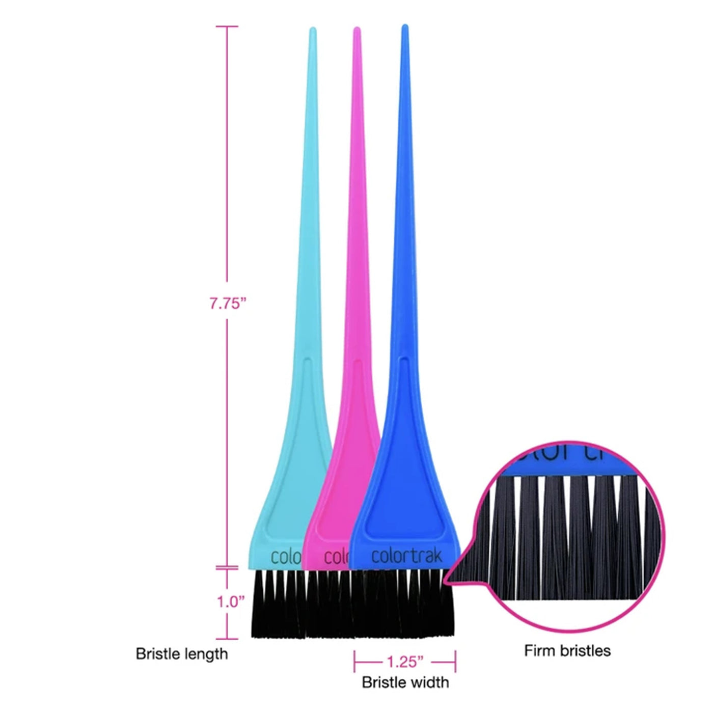 Precision Color Brushes 3pk