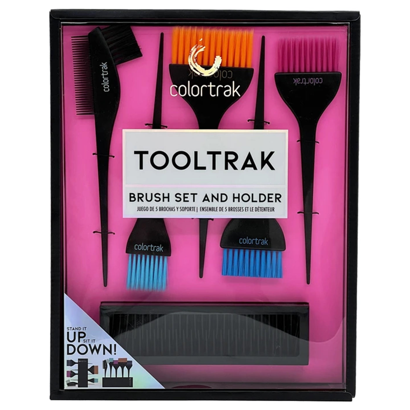 Tooltrak Brush Set & Holder