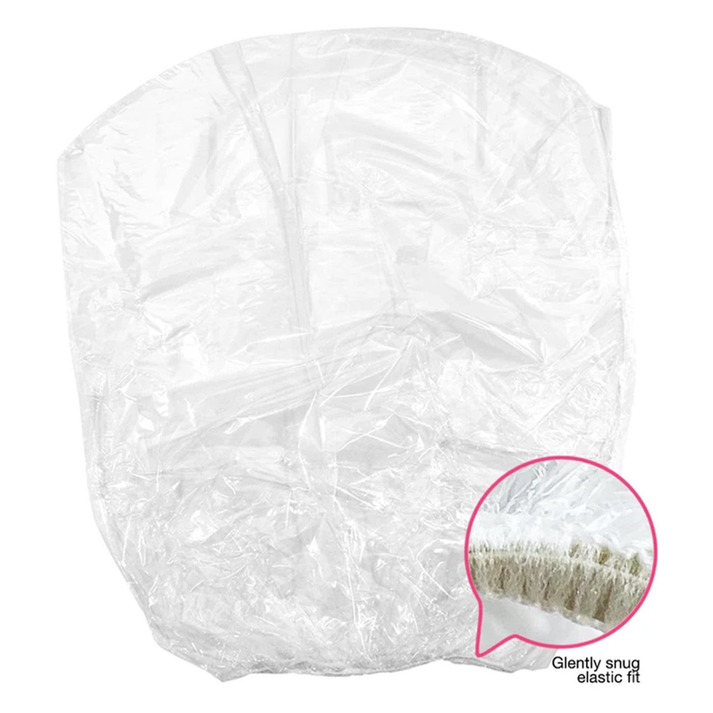 Clear Disposable Processing Caps - XL 100pk